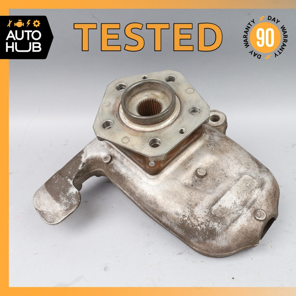 03-10 Maserati Quattroporte M139 Front Left Side Spindle Knuckle Hub OEM - photo 1
