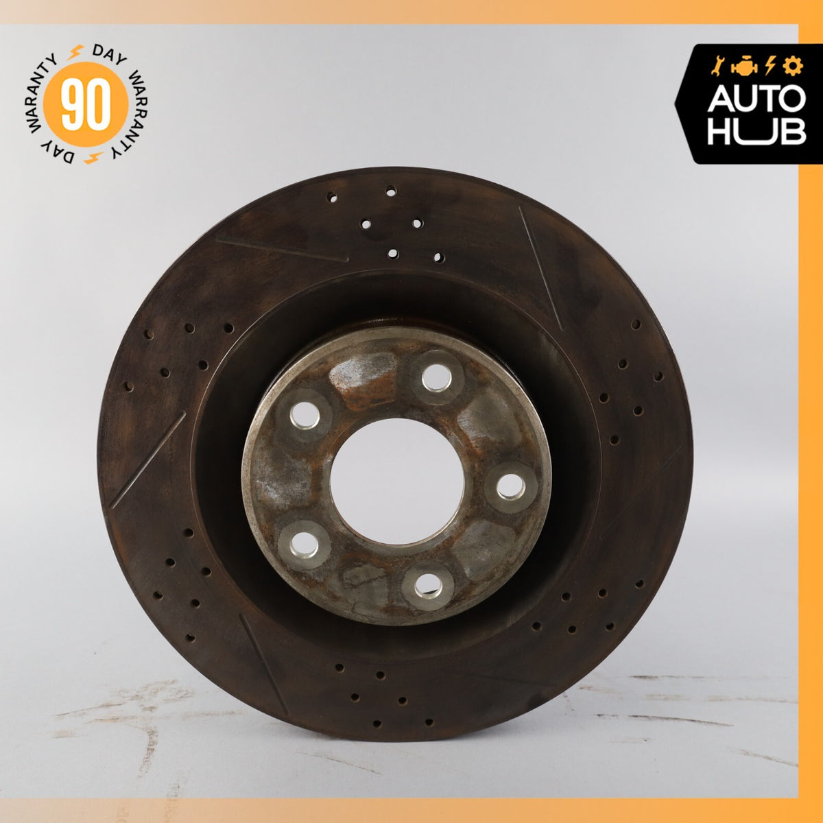 04-13 Cadillac XLR Corvette C6 Front Brake Rotor Disc Set of 2 Set Aftermarket - photo 9