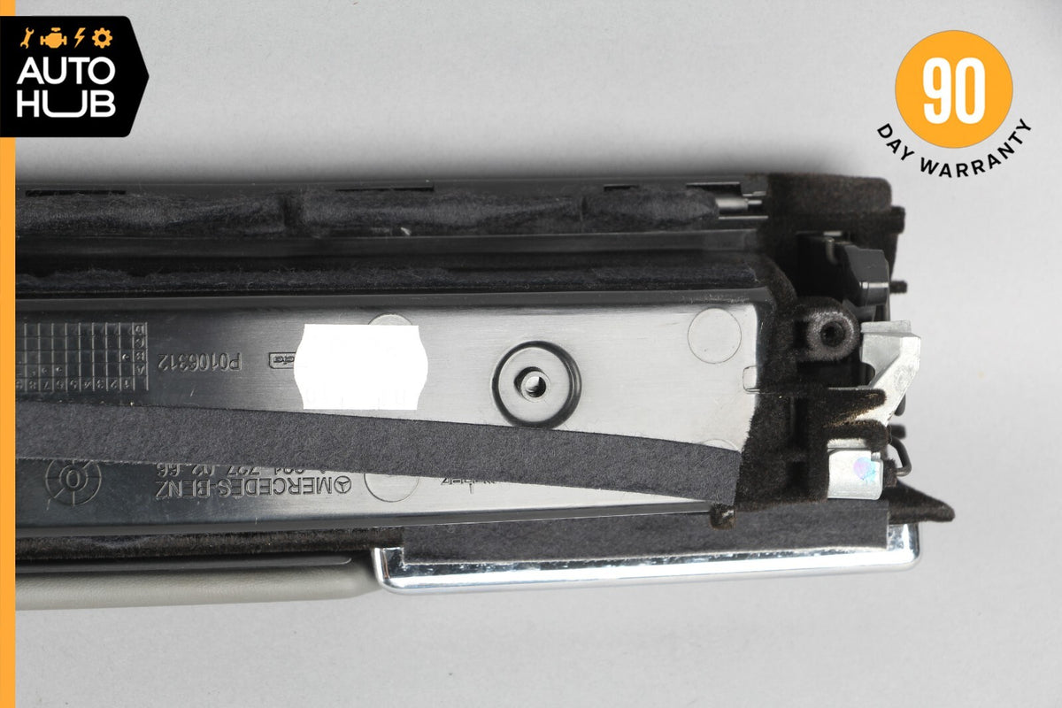 07-09 Mercedes W221 S600 S65 Front Right Interior Door Panel Storage Compartment - photo 10