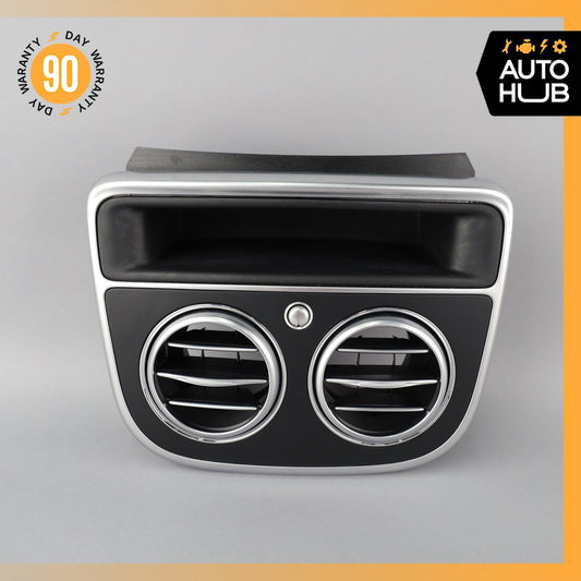 14-20 Mercedes W222 S450 Sedan Rear Center Console AC Air Vent Trim Black OEM - photo 1