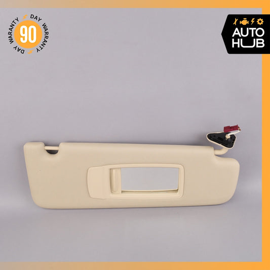 BMW G12 740Li Left Side Sunvisor Sun Visor Beige 51167408558 OEM - photo 1