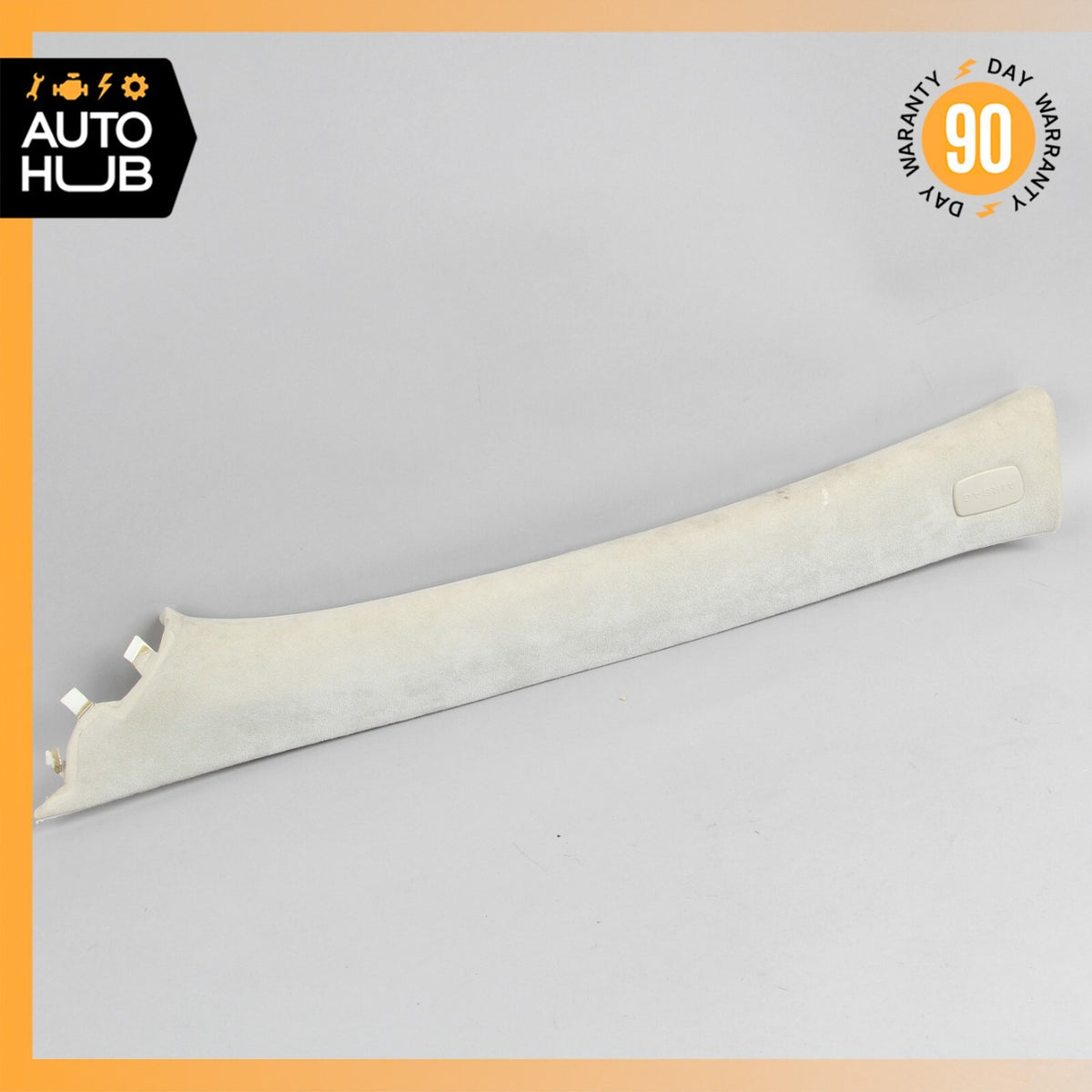 07-13 Mercedes W221 S600 S550 Front Left Side A Pillar Trim Panel Suede OEM - photo 1
