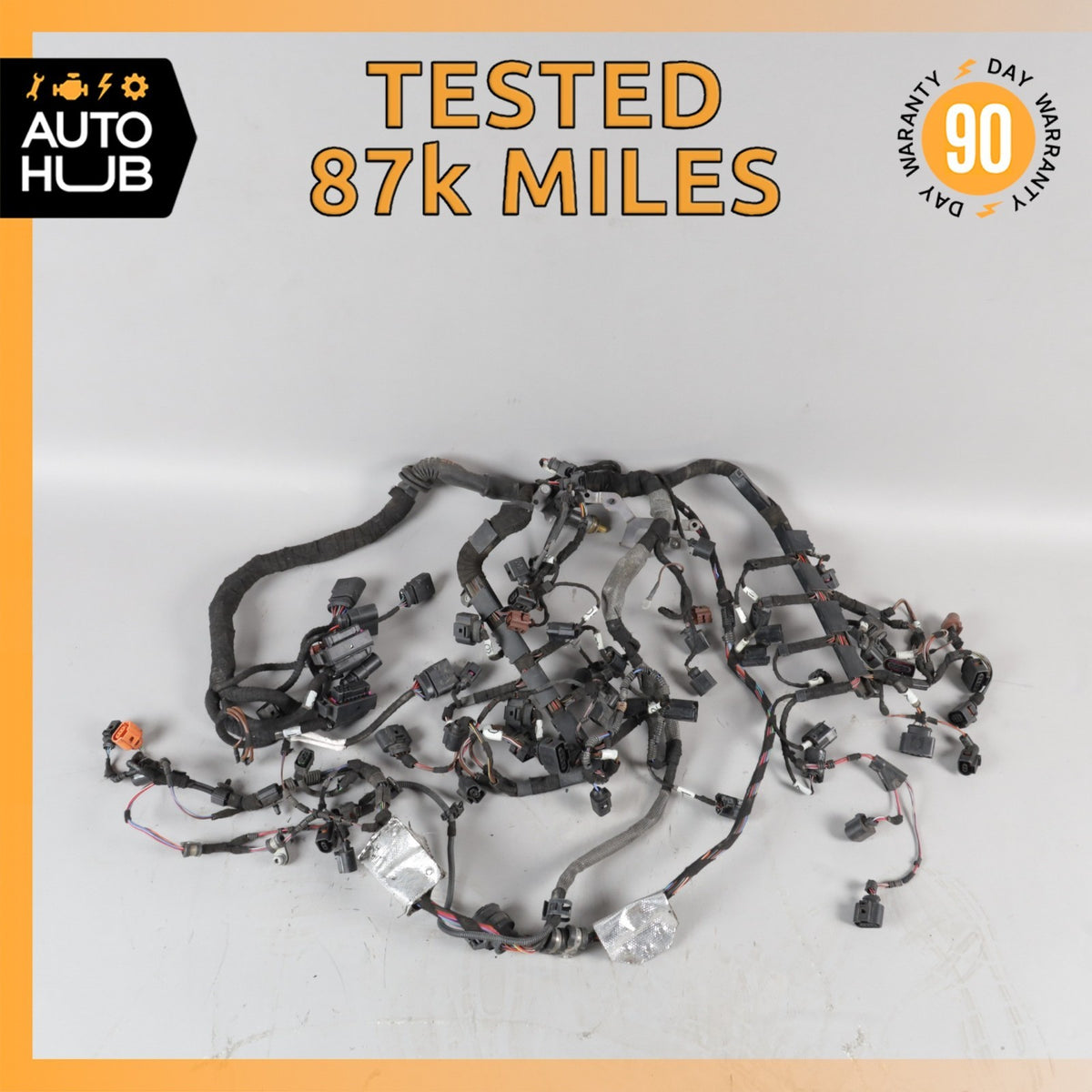 2008 Bentley Continental GTC GT 6.0L Engine Ignition Wire Cable Harness OEM 87k - photo 1