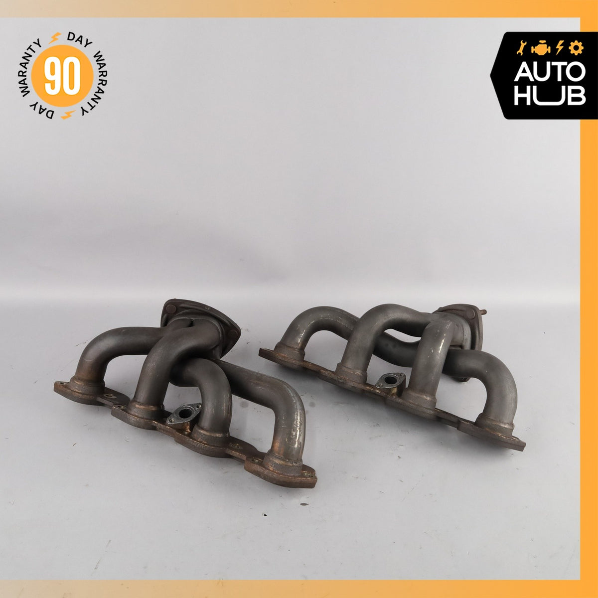 04-19 Maserati Quattroporte M139 Exhaust Manifold Right & Left Side Set OEM 55k - photo 2