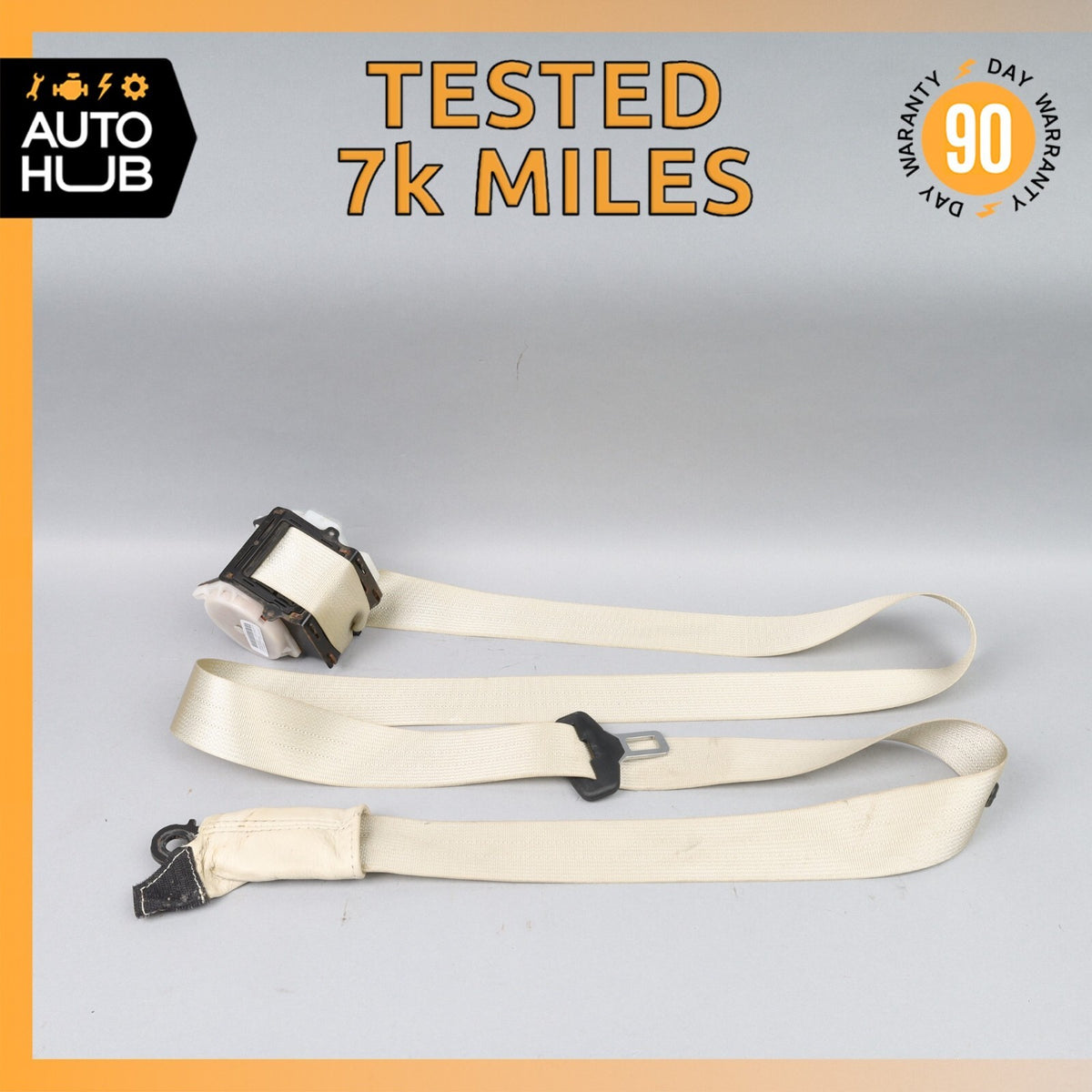 19-23 Aston Martin DB11 Rear Left Driver Side Seat Belt OEM 7k - photo 1