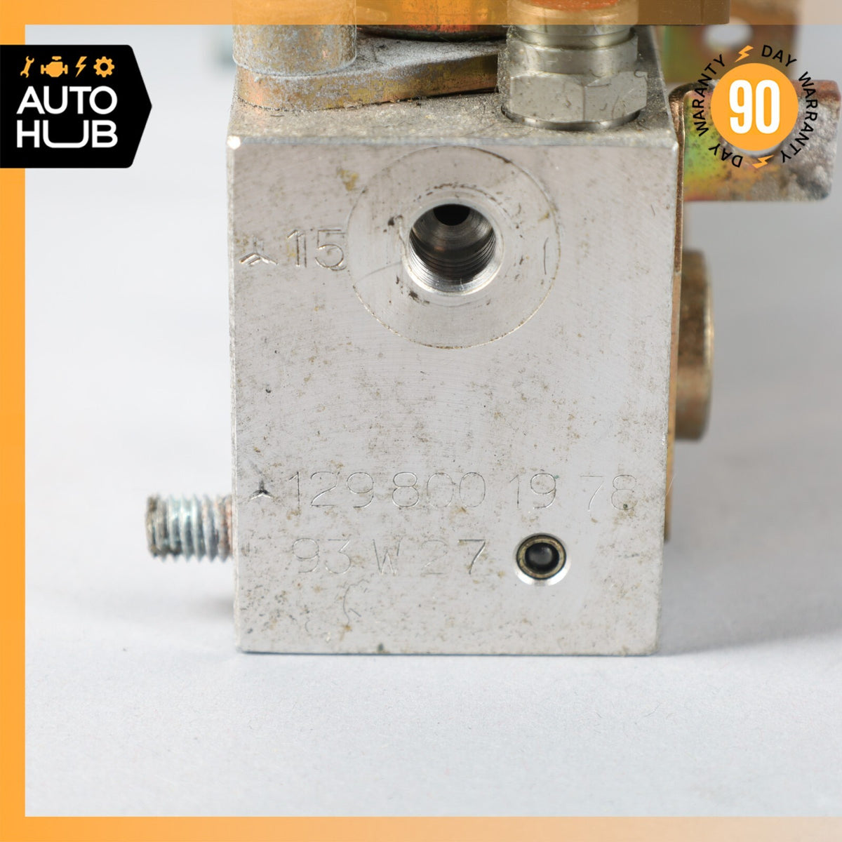 90-02 Mercedes R129 SL600 300SL Left Side Top Hydraulic Valve Block Solenoid OEM - photo 8