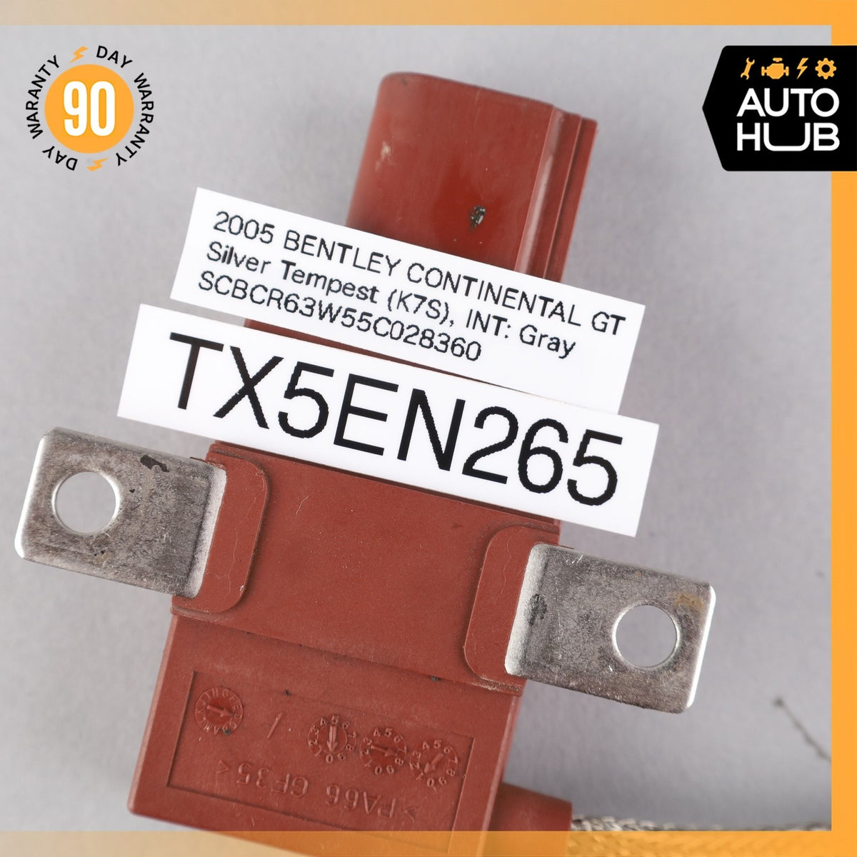Bentley Continental GT 6.0L Left Exhaust Gas Temperature Sensor 07C919529C OEM - photo 12