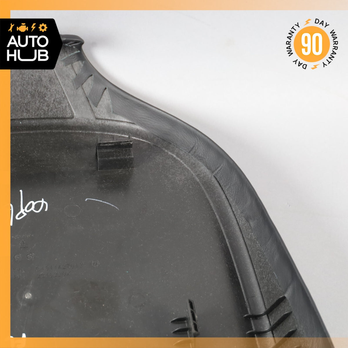 20-22 KARMA Revero GT GTS Back Panel Seat Cover Front Left Side Black OEM 11k - photo 19
