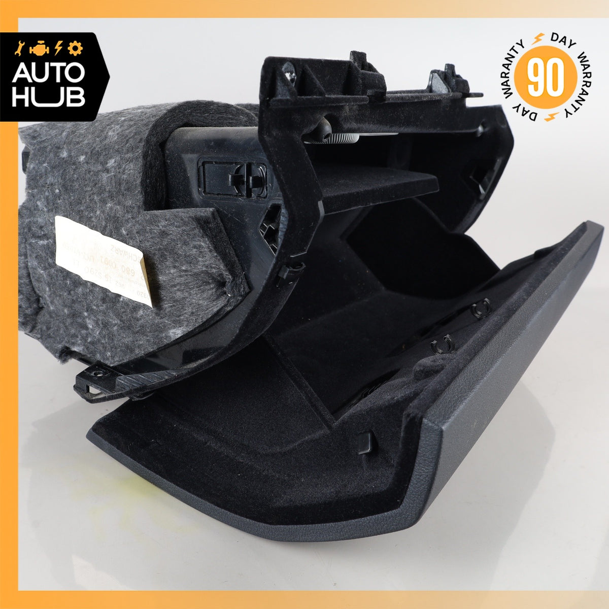 10-13 Mercedes W212 E350 E550 Dashboard Glove Box Compartment Black OEM - photo 11
