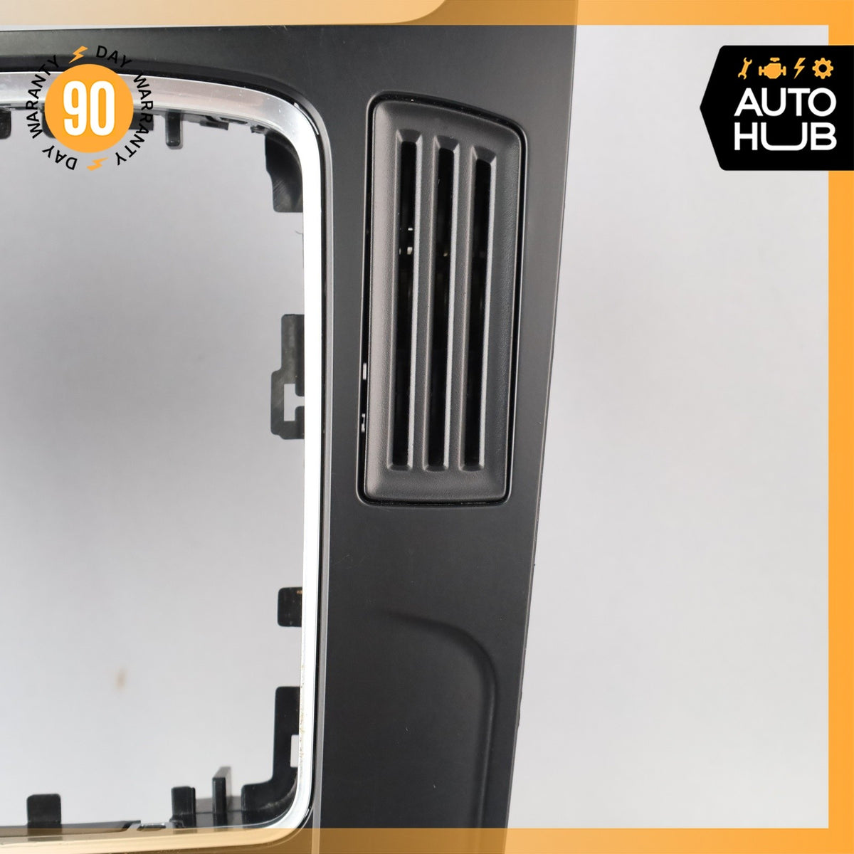 10-12 Audi B8 A4 Center Console Shifter Cover Trim Panel Bezel w/ Switch OEM - photo 5
