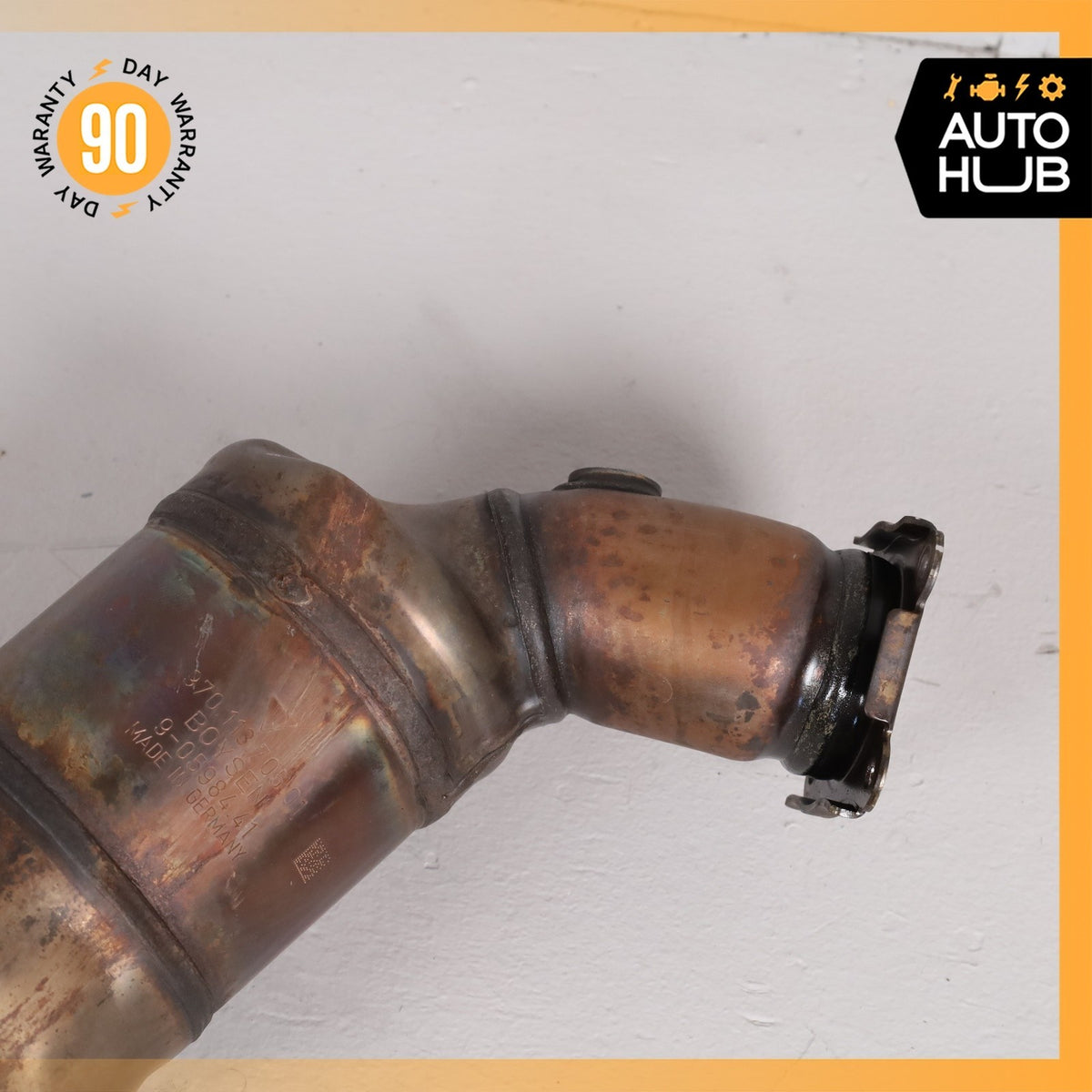 14-16 Porsche Panamera 970 4 3.6L Exhaust Downpipe Set 97011335028 OEM 91k - photo 16