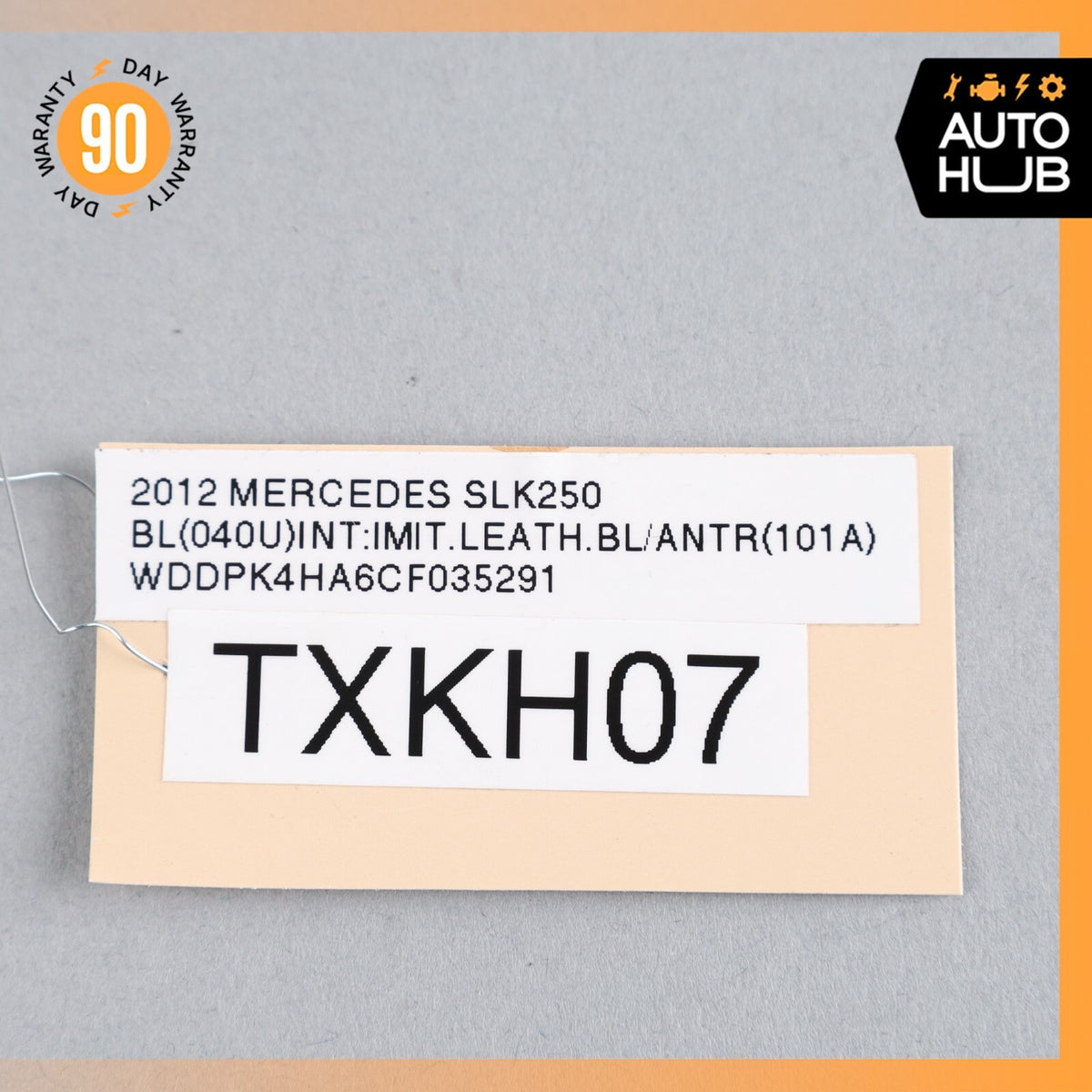 12-20 Mercedes R172 SLK250 SLC300 Front Right Seat Side Airbag Air Bag OEM 49k - photo 10