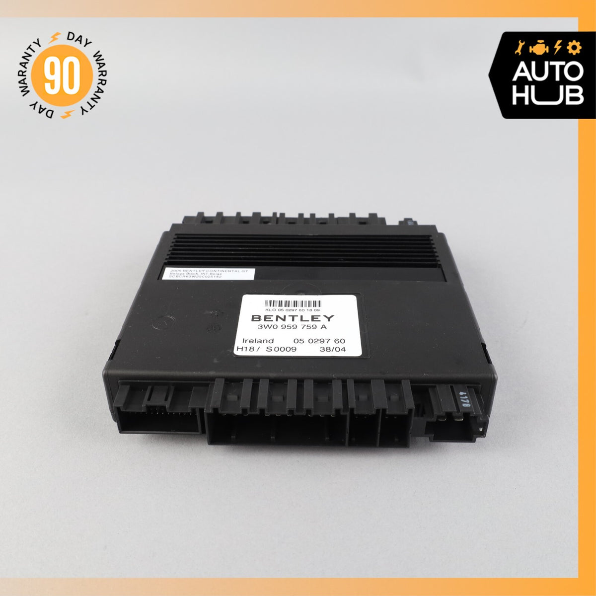 03-11 Bentley Continental GT GTC Front Right Side Seat Control Module OEM 81k - photo 6