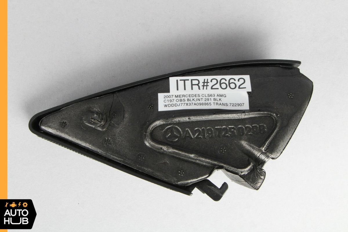 06-11 Mercedes W219 CLS550 CLS350 Front Right Door Tweeter Speaker Black OEM - photo 6