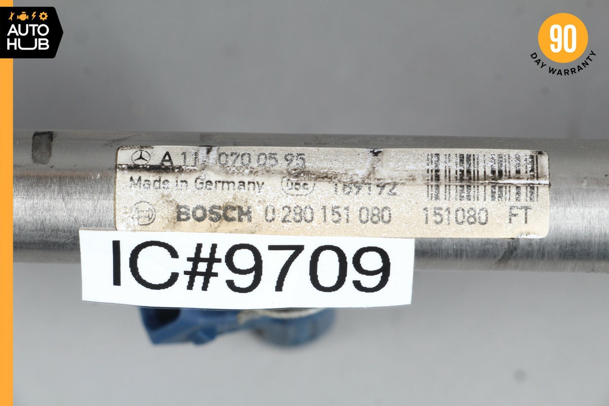01-05 Mercedes R170 SLK320 ML320 E320 Fuel Injector Rail W/ Fuel Injectors OEM - photo 12