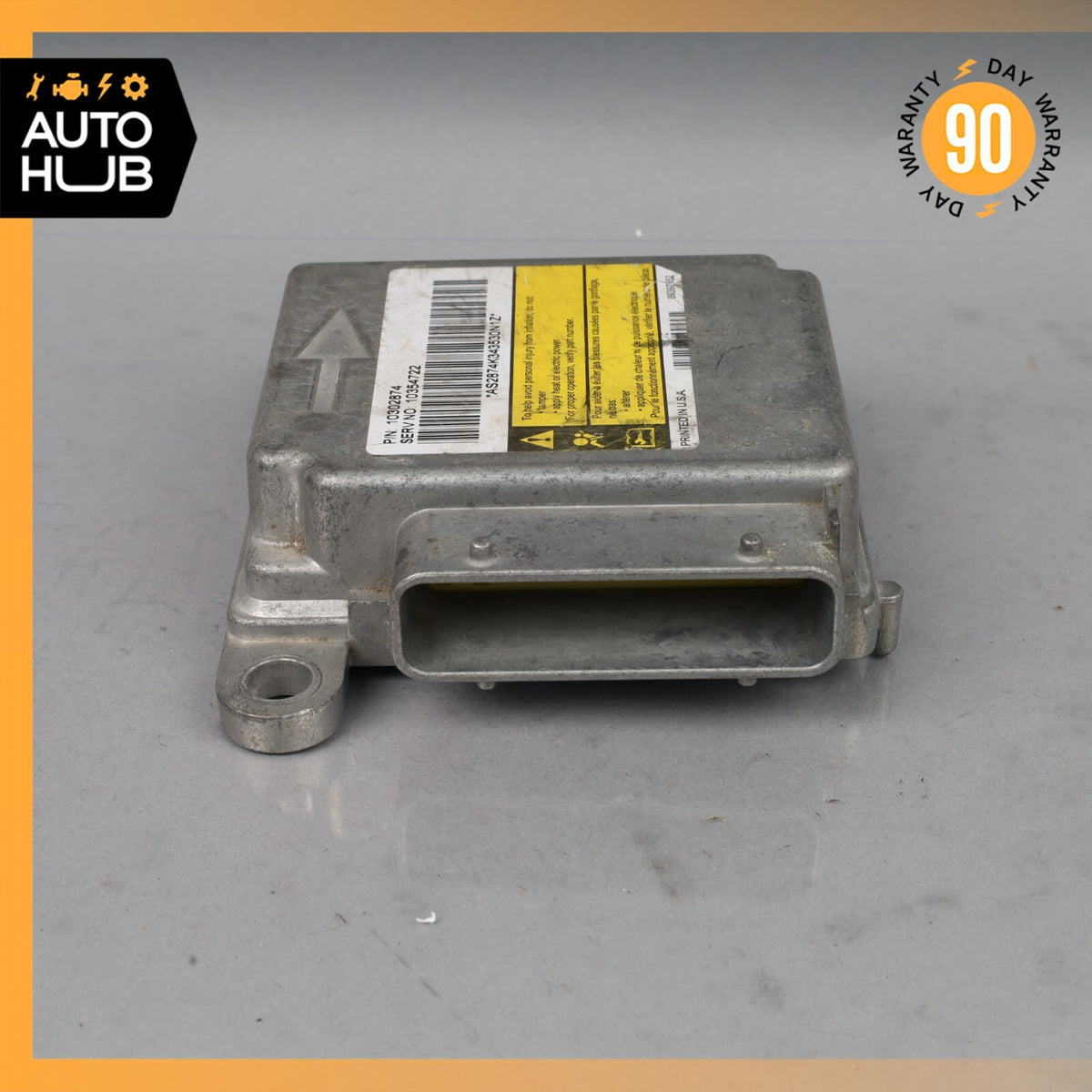 2005 Chevrolet Corvette C6 Airbag Air Bag Sensor SRS Control Module OEM - photo 5