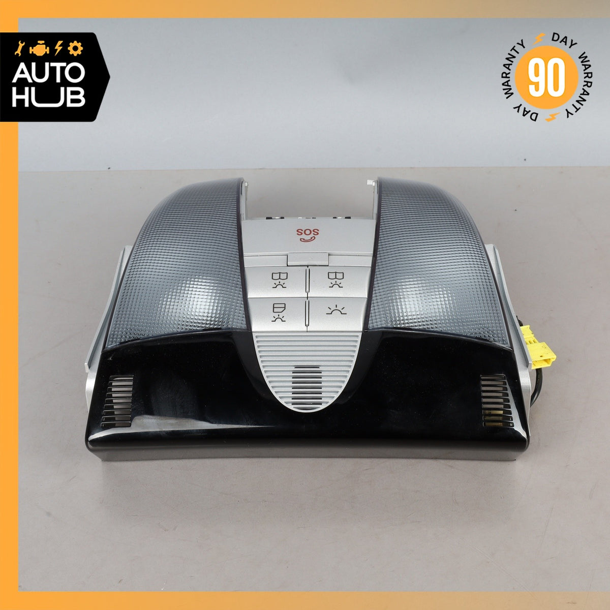 05-11 Mercedes R171 SLK280 SLK350 Overhead Reading Dome Light Lamp Silver OEM - photo 3