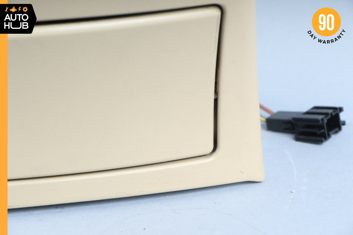 07-09 Mercedes W211 E350 E550 Rear Central Console Ash Tray Beige 2116800450 OEM - photo 4