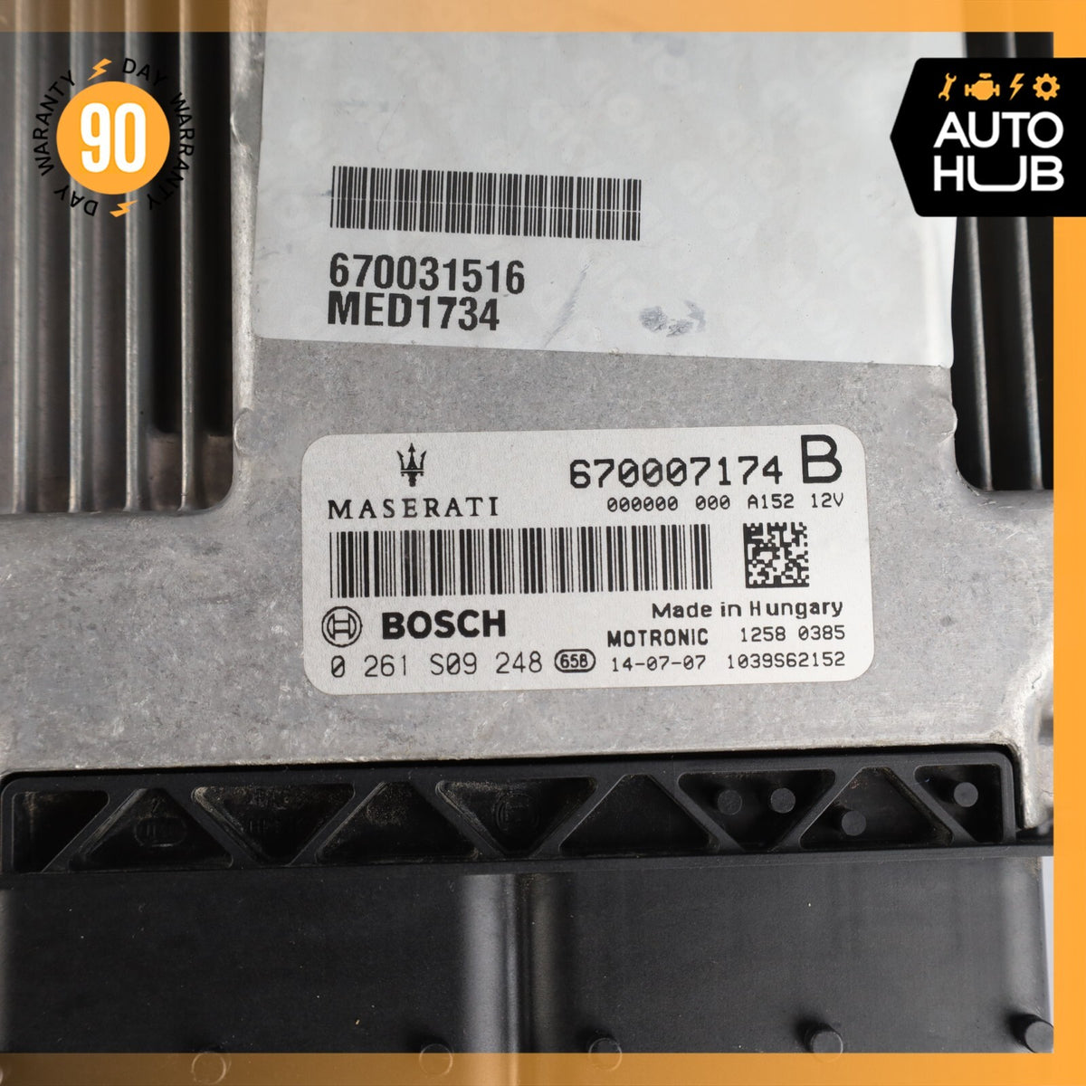 14-17 Maserati Quattroporte SQ4 M156 3.0L Ignition Control Module ECU OEM 32k - photo 10