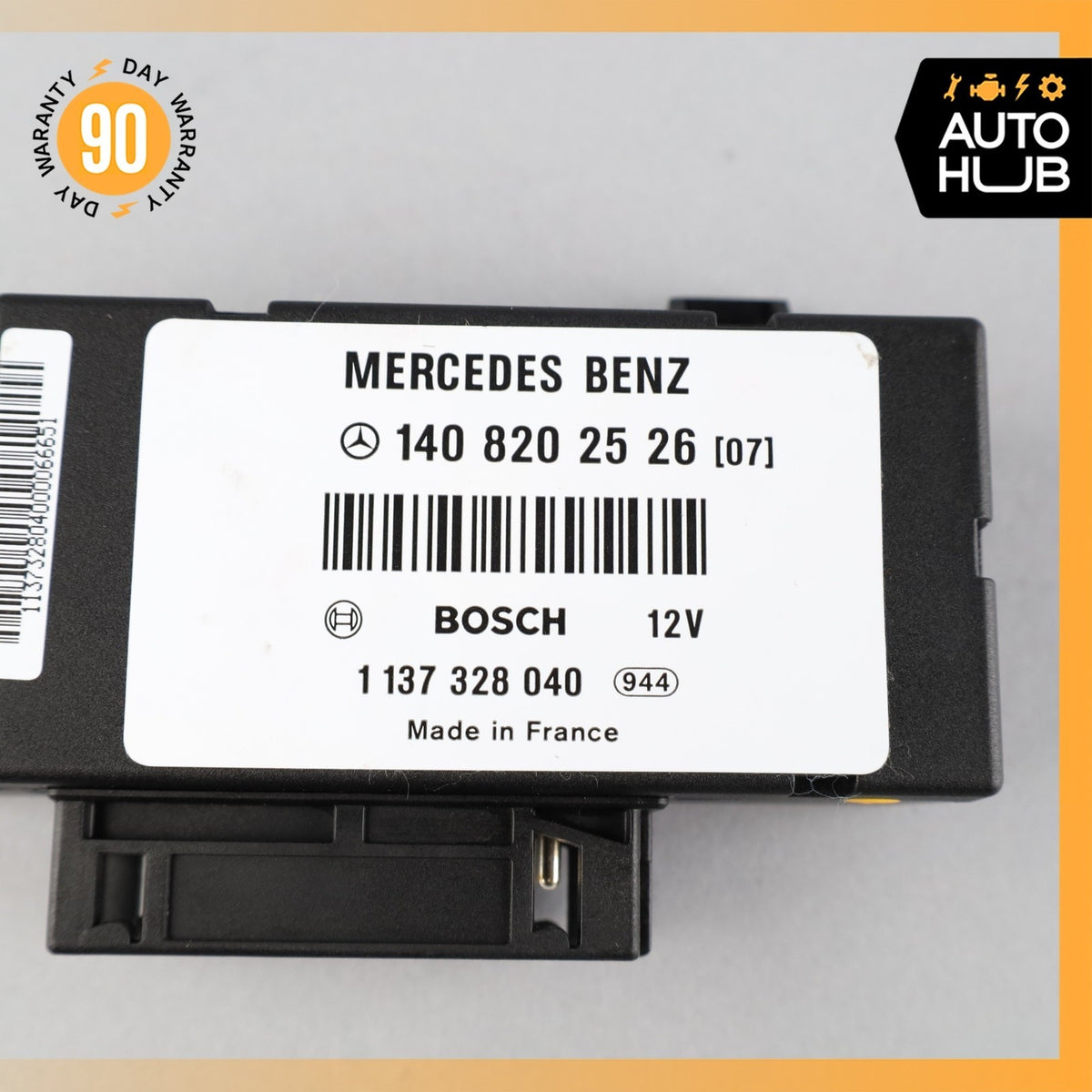 93-99 Mercedes W140 CL600 E320 CL500 Seat Belt Control Module 1408202526 OEM 63k - photo 9