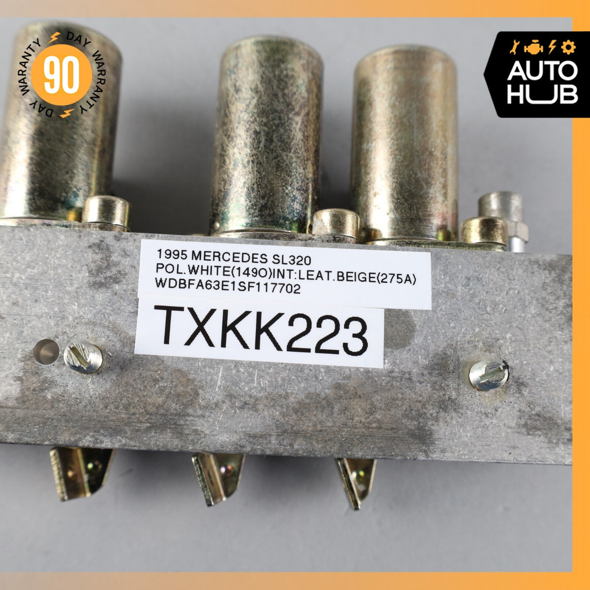 94-02 Mercedes R129 SL320 SL500 Right Top Convertible Hydraulic Valve Block OEM - photo 12
