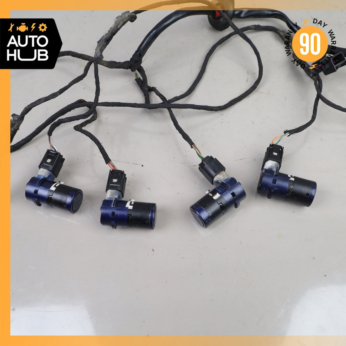 03-08 Maserati Quattroporte M139 Rear Bumper Parking Wire Harness OEM - photo 7