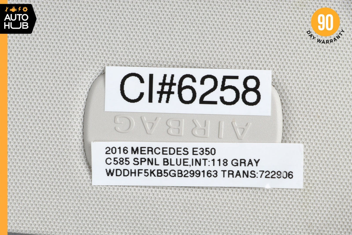 10-16 Mercedes W212 E350 E400 E550 A-Pillar Trim Front Left Side Gray OEM 65k - photo 12