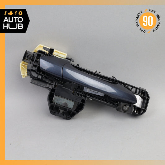 10-17 Mercedes W212 E250 E550 Right Side Exterior Door Handle Blue OEM - photo 1
