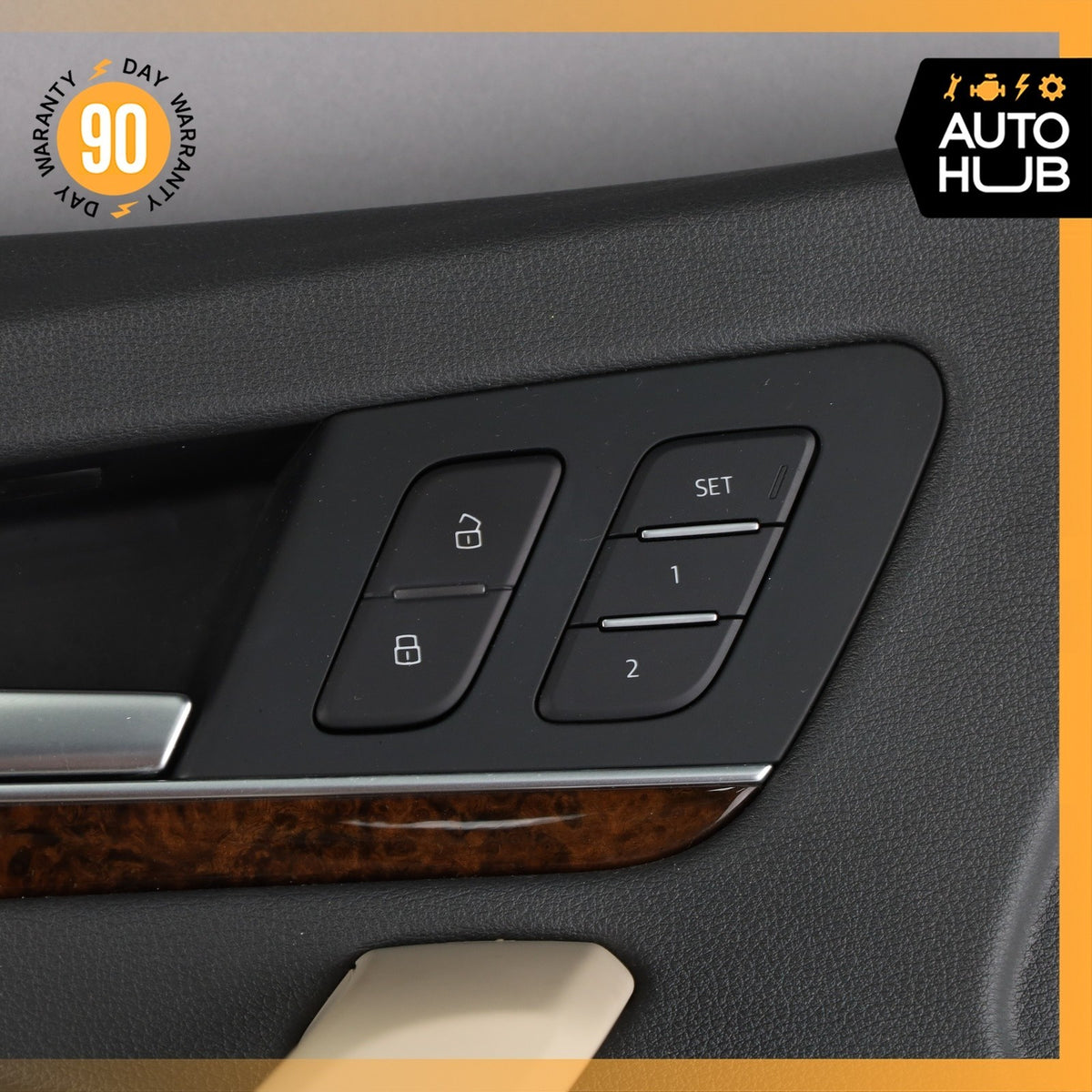 18-20 Audi FY Q5 SQ5 Front Left Driver Side Interior Door Panel OEM - photo 8