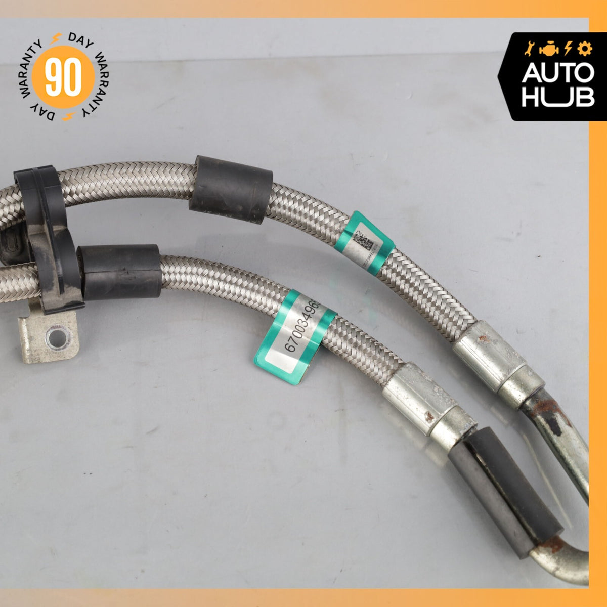 2018 Maserati Levante M161 Transmission Oil Cooler Line Hose Pipe OEM 64k - photo 4