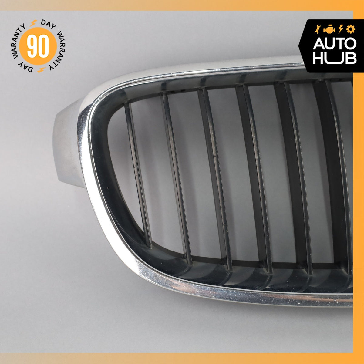 12-18 BMW F30 320i 335i Right & Left Side Radiator Hood Grill Grille OEM - photo 2