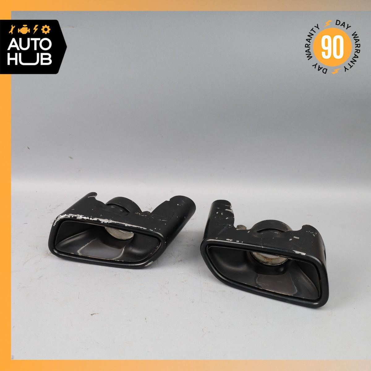09-12 Mercedes R230 SL550 Exhaust Mufflers Muffler Tips OEM - photo 10