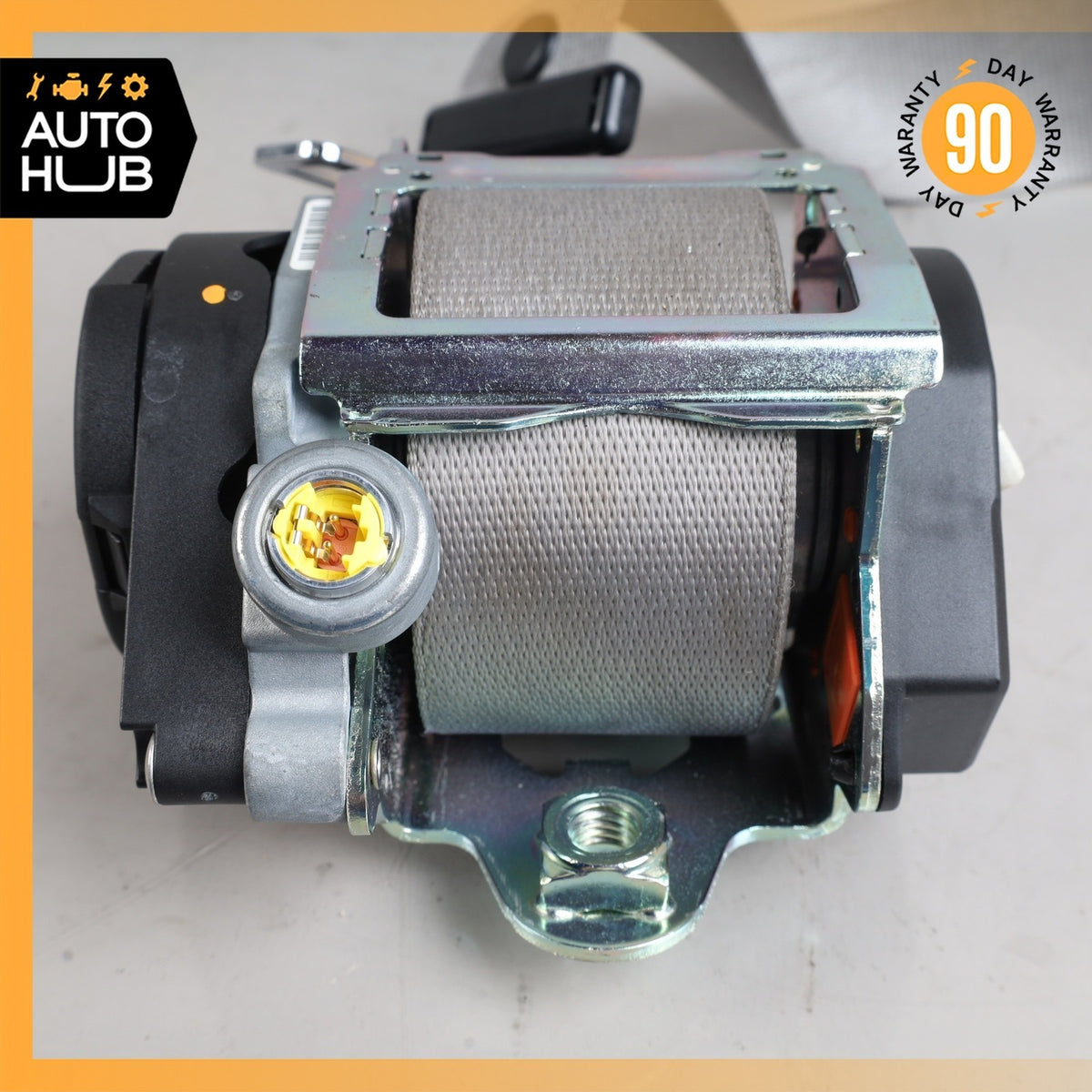 11-16 BMW F10 550i 528i 535i Front Right Seatbelt Seat Belt Gray 7241752 OEM - photo 15