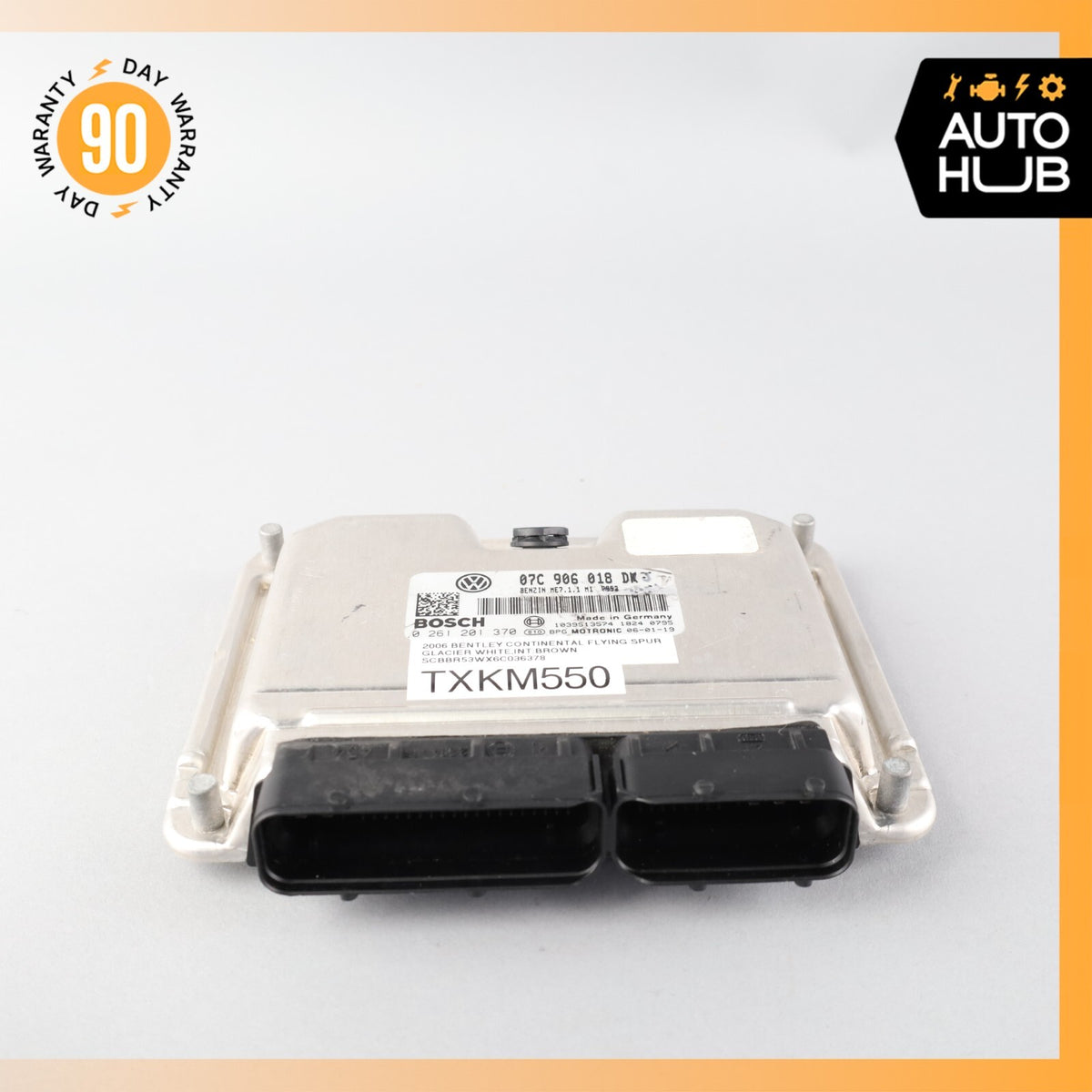 2006 Bentley Continental Flying Spur 6.0L W12 Engine Control Module ECU OEM 58k - photo 5