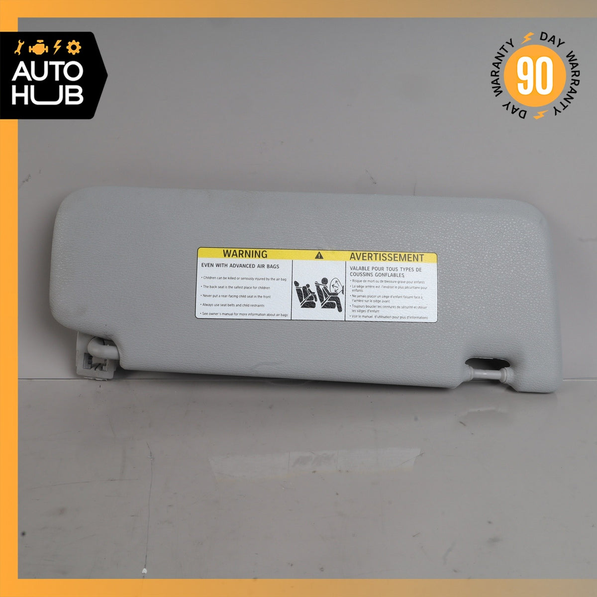 11-18 BMW F25 X3 X4 Left Driver Side Sunvisor Sun Visor OEM - photo 5