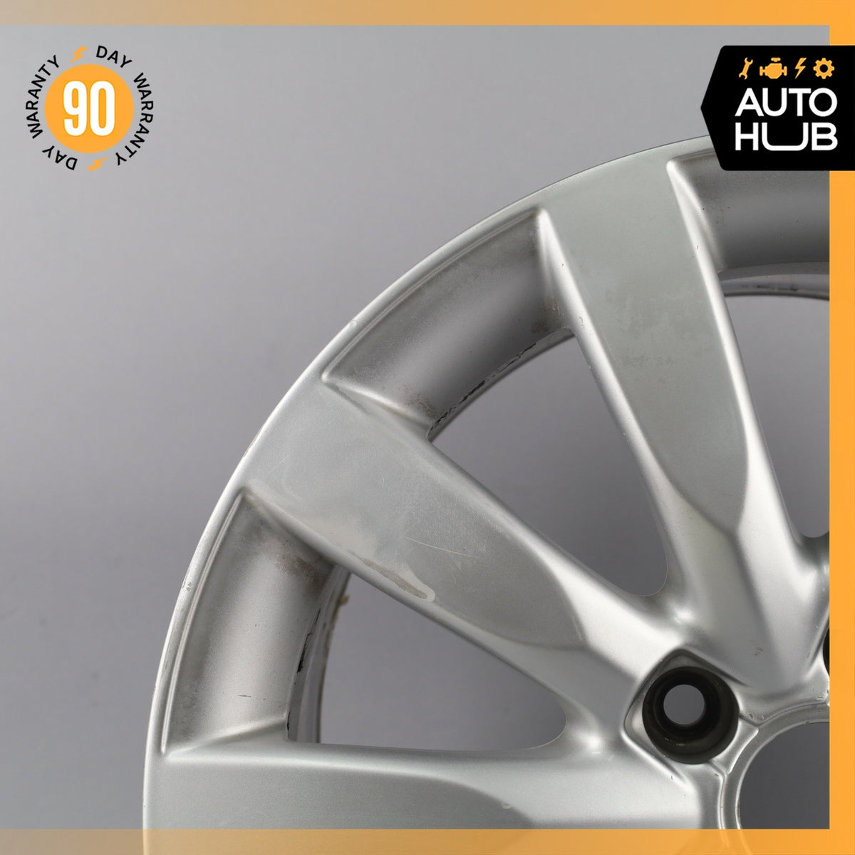 Audi B8 A4 8 x 17 17" Factory Wheel Rim Silver 8K0601025C OEM - photo 2