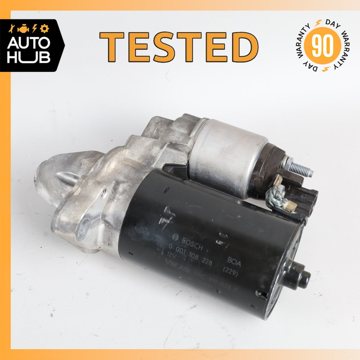 05-18 Bentley Continental Flying Spur GT GTC Engine Motor Starter OEM - photo 1