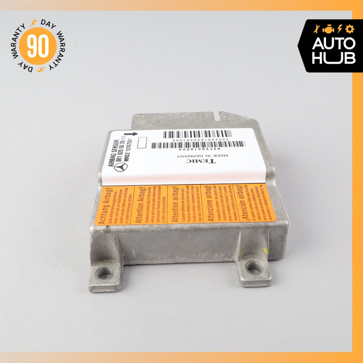 96-02 Mercedes R129 SL320 E420 Airbag Air Bag Sensor SRS Control Module OEM - photo 3