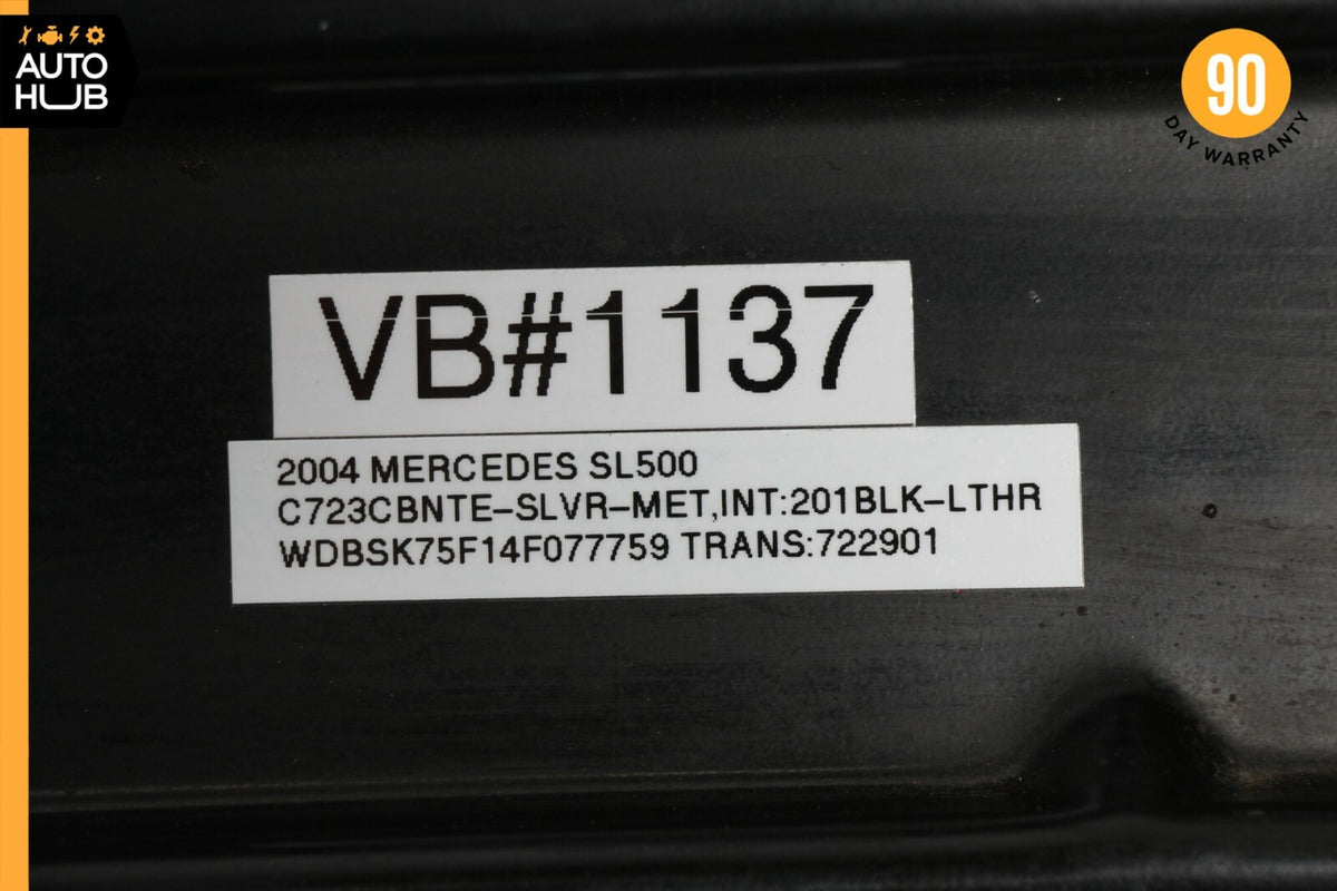 03-12 Mercedes R230 SL500 SL55 AMG Upper Radiator Support Frame 2306201931 OEM - photo 9