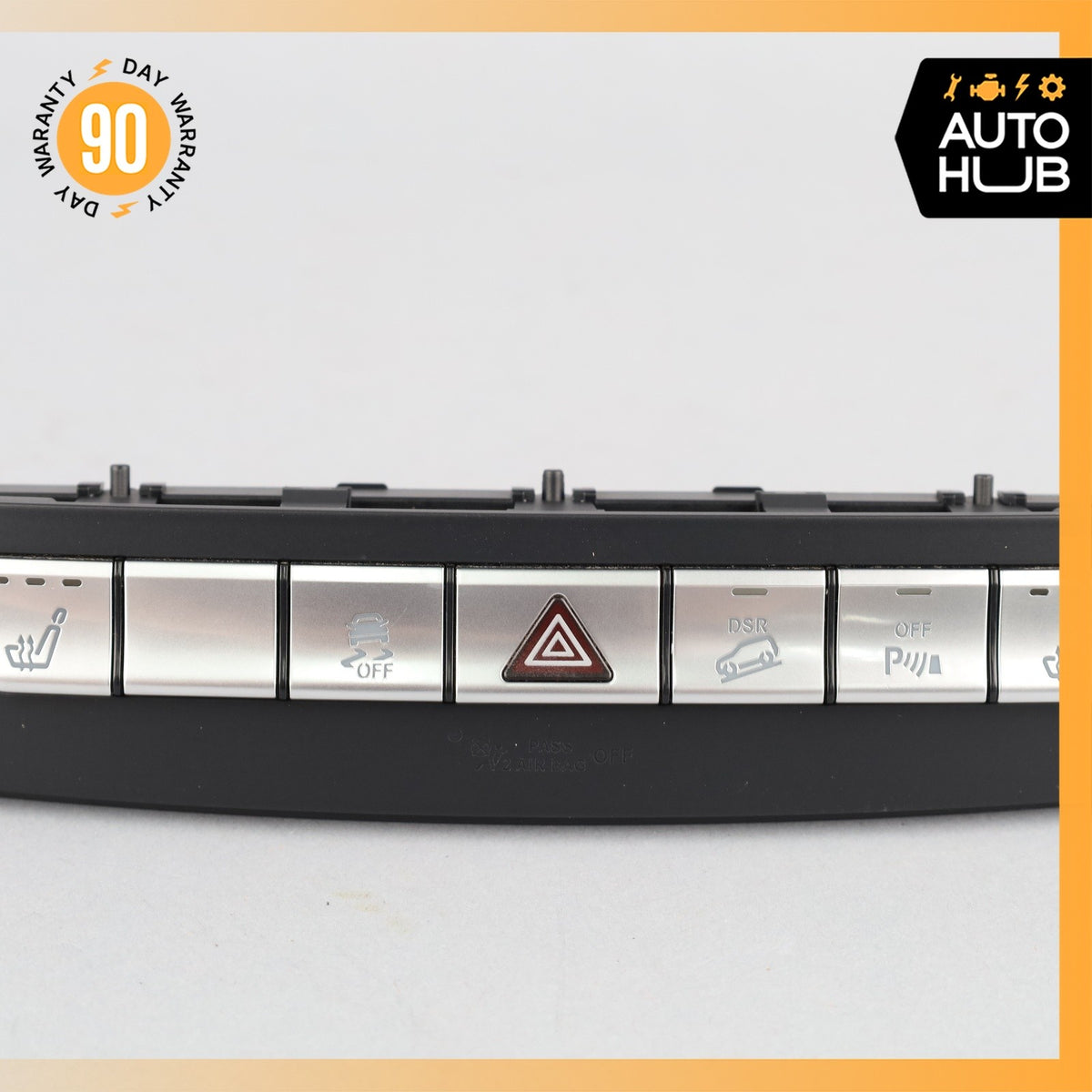 12-16 Mercedes W166 ML350 Center Dashboard Hazard Control Switch OEM 84k - photo 4
