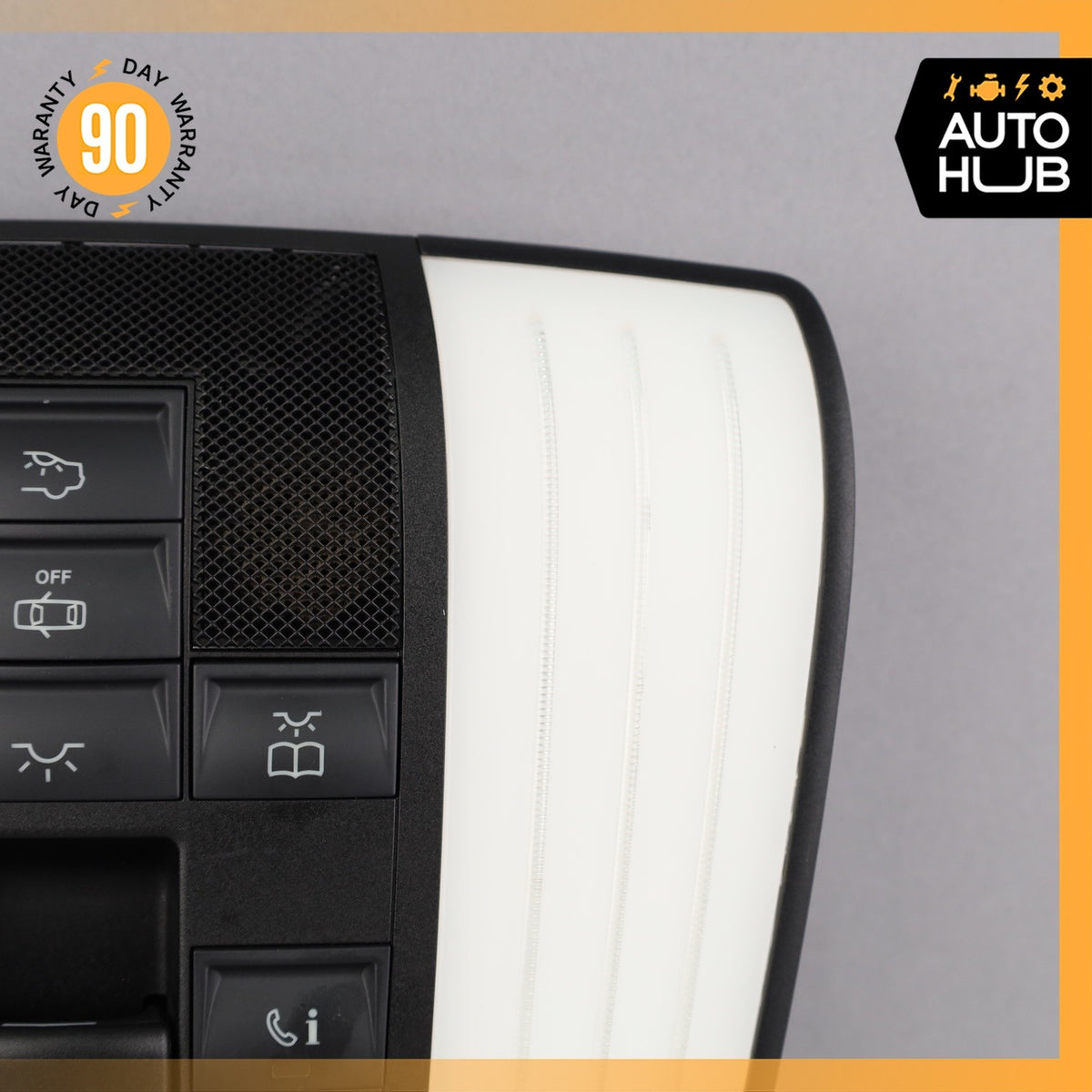 10-18 Mercedes W212 E350 E400 CLS550 Overhead Dome Light Lamp Black OEM - photo 6