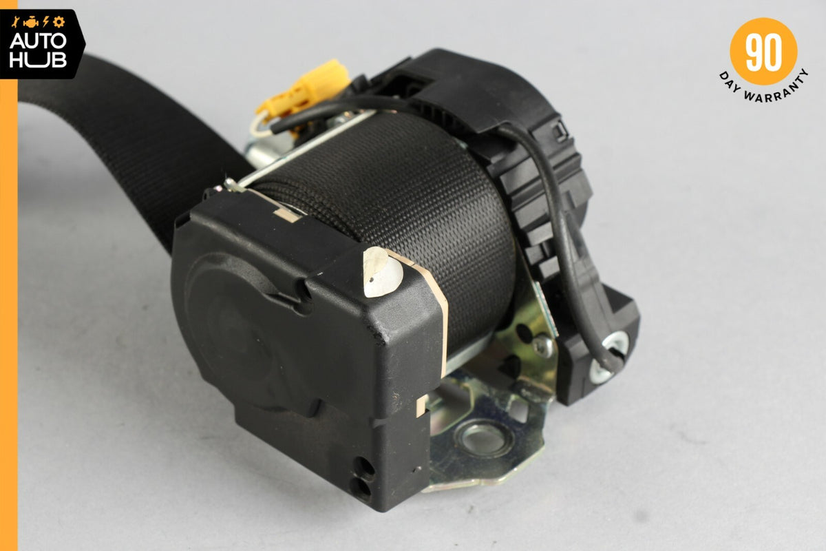 07-09 Mercedes W221 S550 S450 S600 Seat Belt Rear Left Driver Side Black OEM - photo 2
