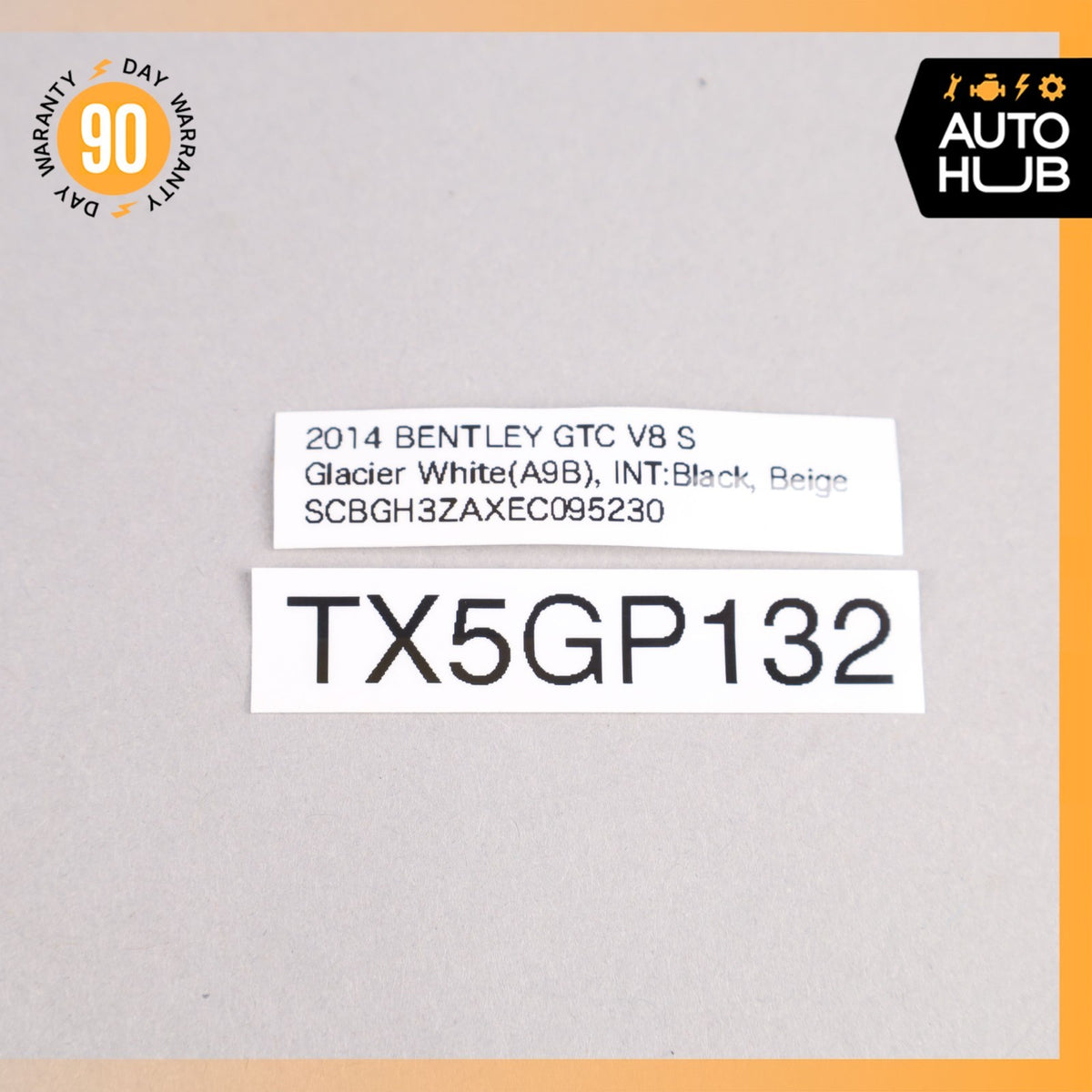 06-13 Bentley Continental GTC GT Flying Spur Push Start Ignition Button OEM 49k - photo 8