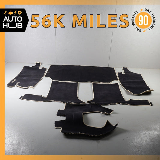 90-98 Bentley Eight / Rolls Royce Silver Spirit Floor Mat Carpet Cover Set OEM - photo 1