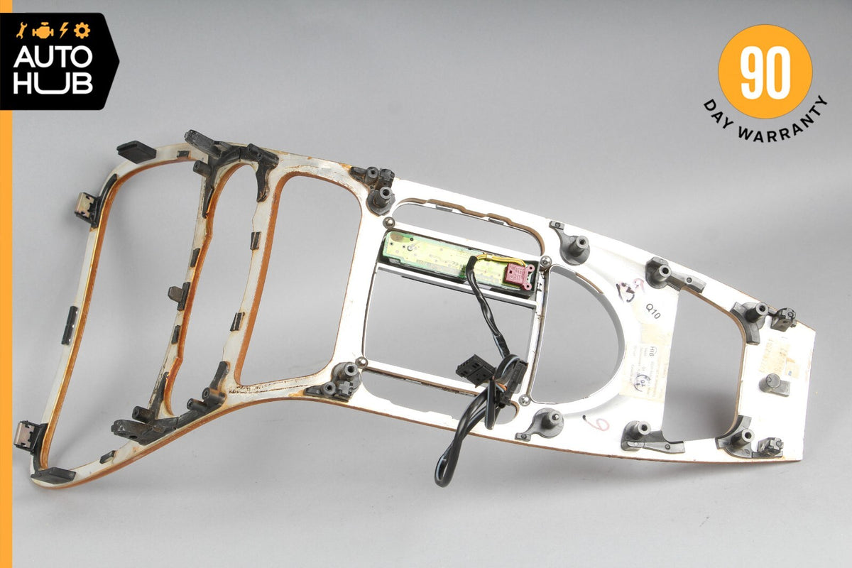 03-04 Mercedes R230 SL500 SL600 Center Console Trim Bezel Wood 2306803739 OEM - photo 3