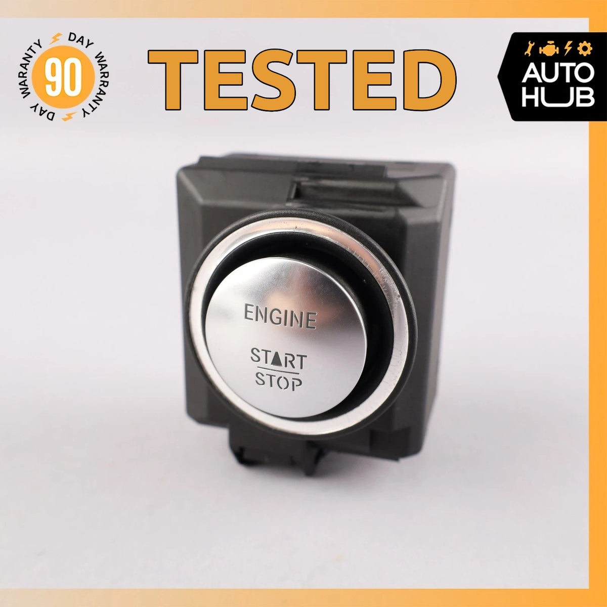 14-20 Mercedes W207 E400 E250 E550 E63 AMG Ignition Switch Module w/ Button OEM - photo 1