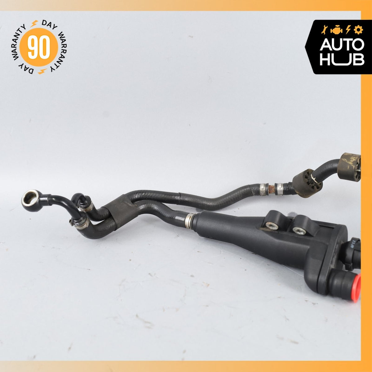 Bentley Continental GT GTC 6.0L Left Engine Oil Separator w/ Pipe OEM 30k - photo 3