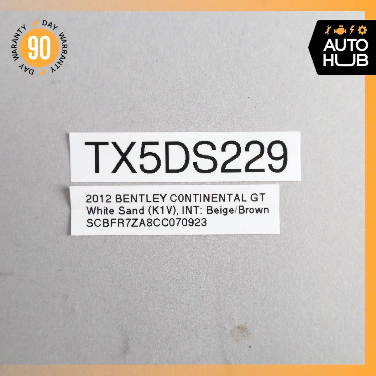 Bentley Continental GT Seat Occupancy Sensor SRS Mat 3W3959337B OEM 56k - photo 13