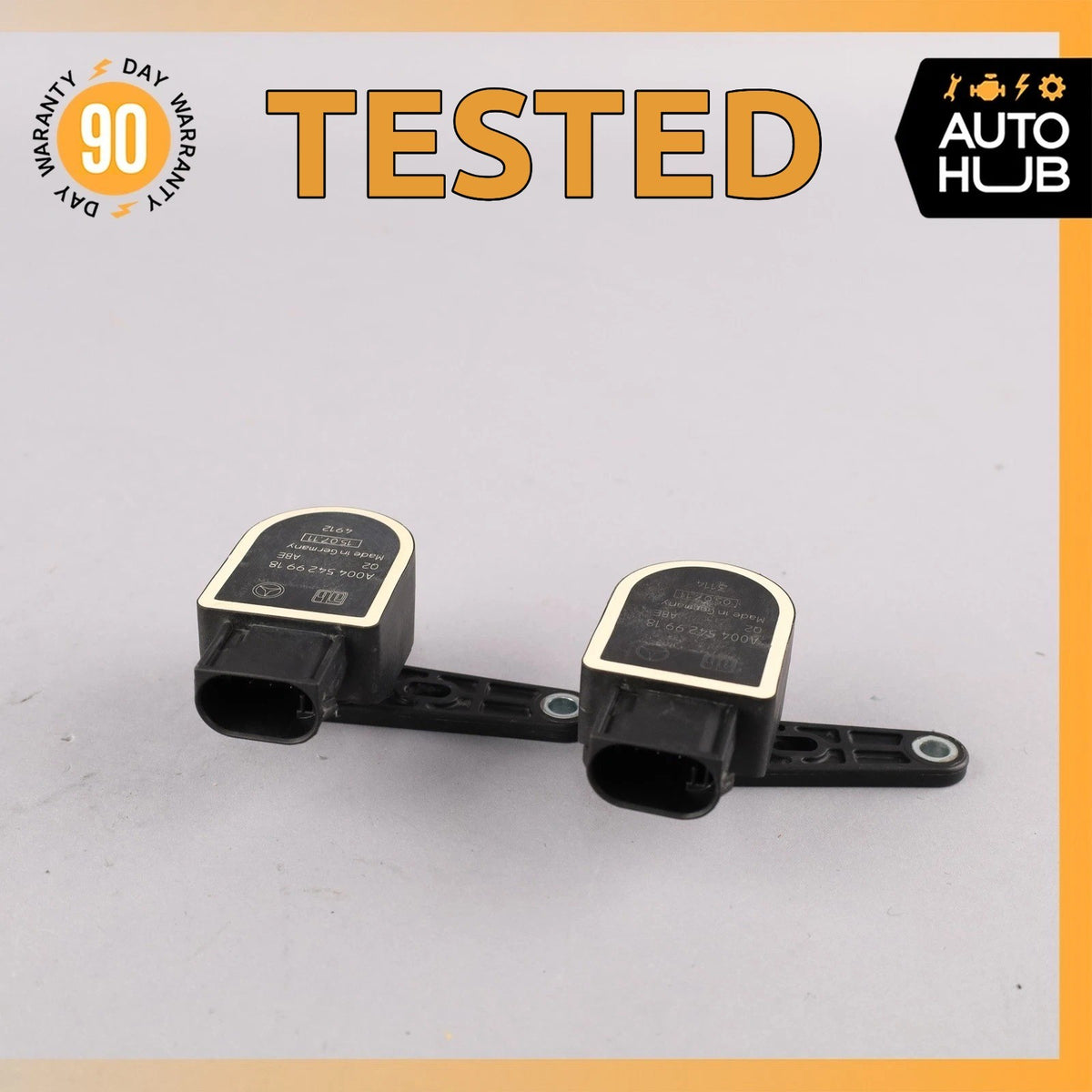 Mercedes W218 CLS550 E400 Suspension Level Hight Sensor Left & Right Set OEM - photo 1
