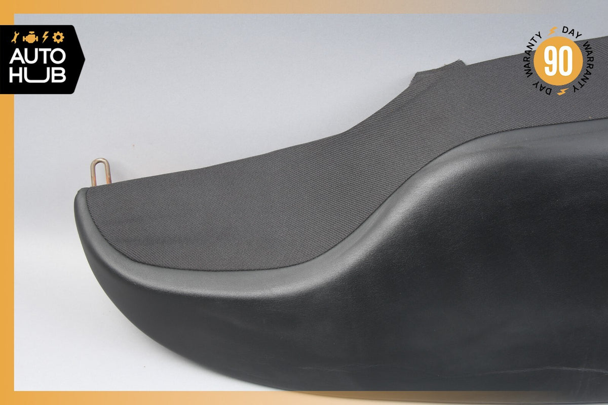 02-04 Mercedes W203 C32 AMG Rear Right Side Top Upper Seat Bolster Black OEM - photo 3